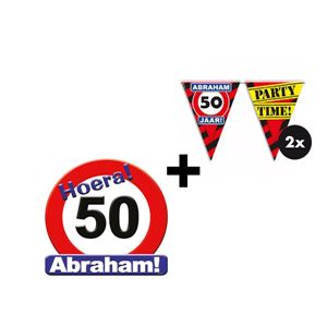Versieringspakket 50 jaar (L) Abraham